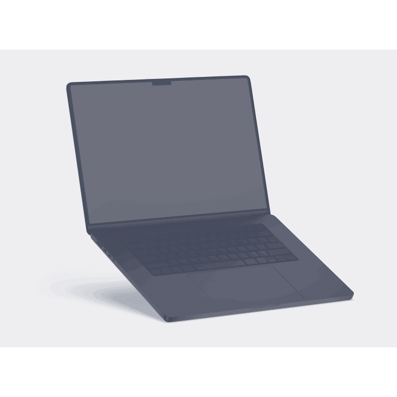 MacBook Pro 16 (2021) online mockup