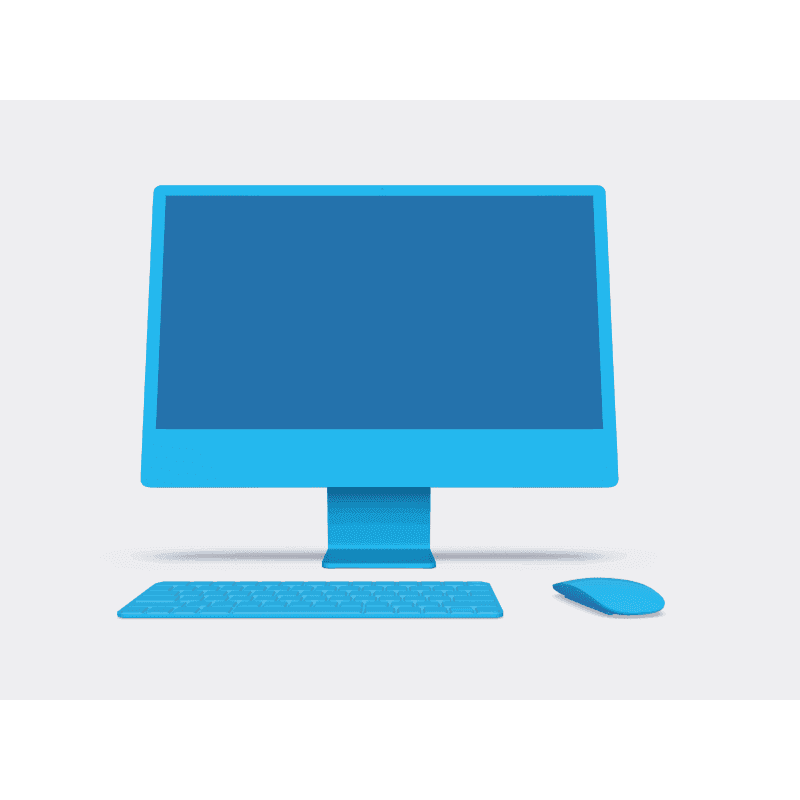 iMac 24 inch online mockup
