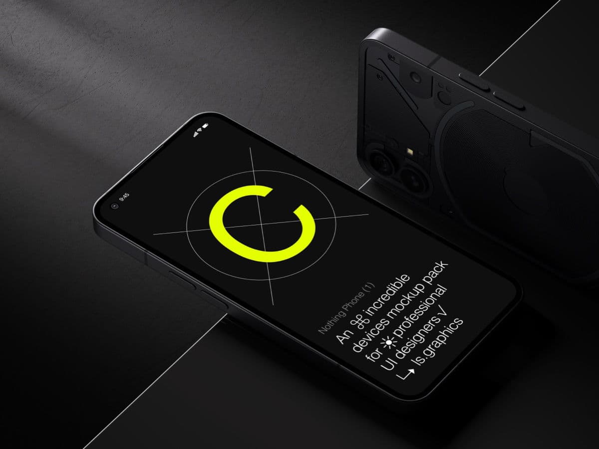 Nothing Phone 1 online mockup