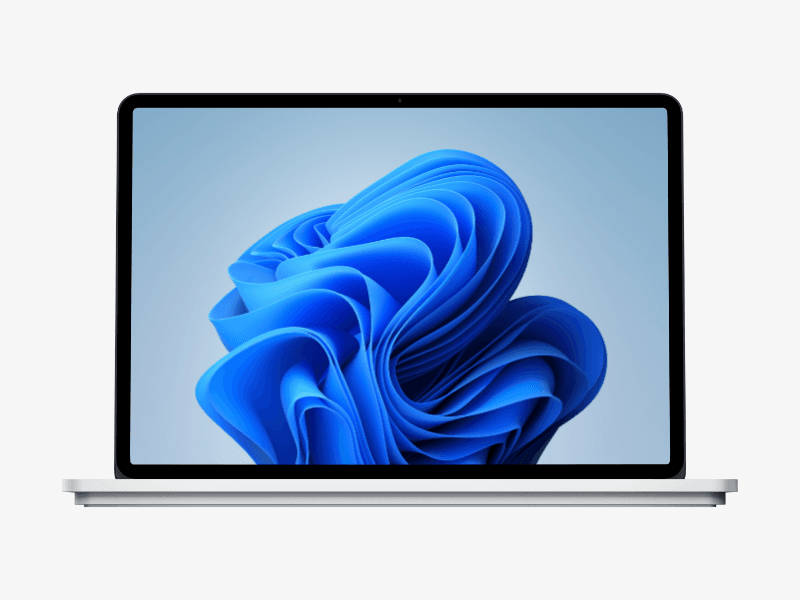 Surface Laptop Studio online mockup