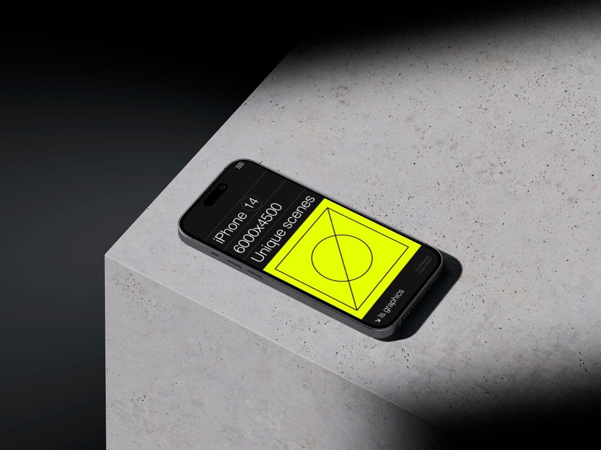 iPhone 14 Pro online mockup
