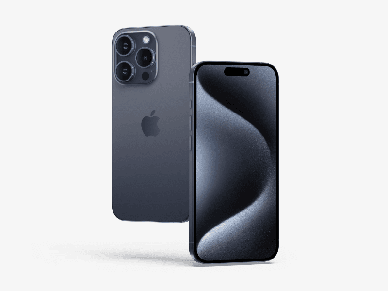 iPhone 15 Pro online mockup