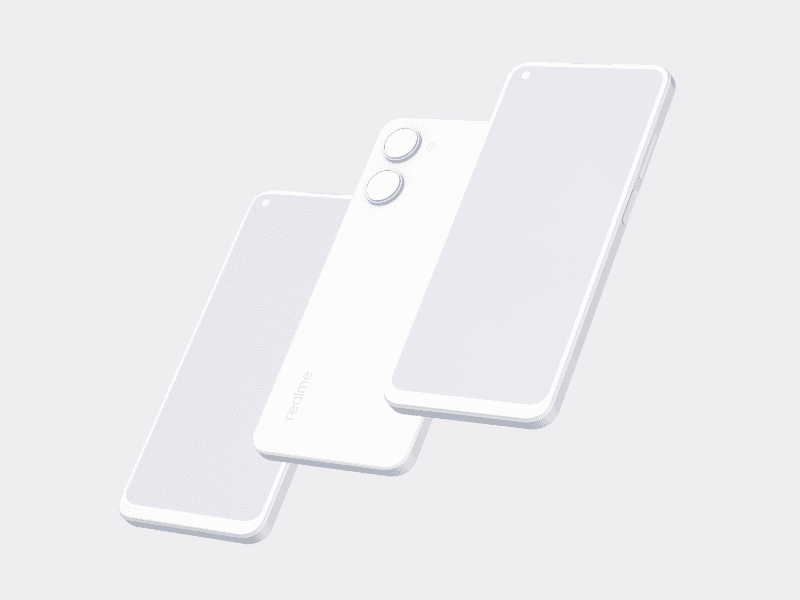 Realme 10 online mockup