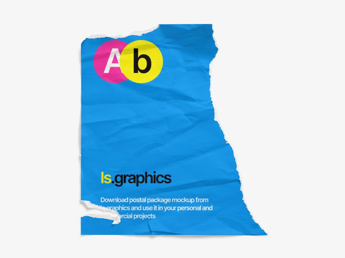 Torn Posters online mockup