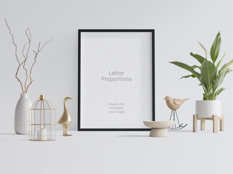 Frames online mockup