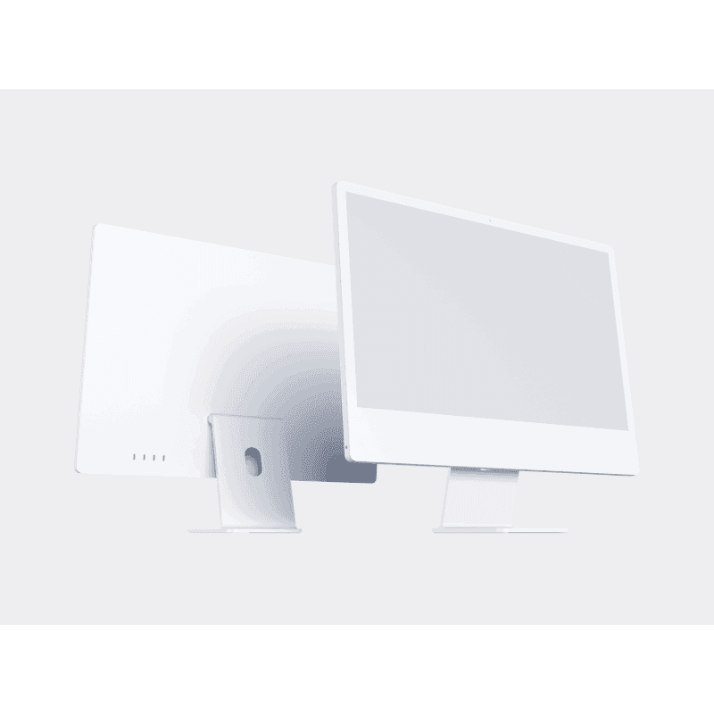 iMac 24 inch online mockup