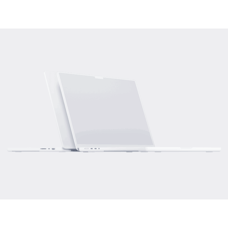 MacBook Pro 16 (2021) online mockup