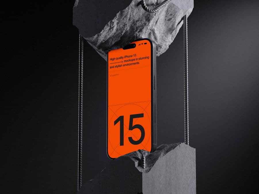 iPhone 15 Pro online mockup