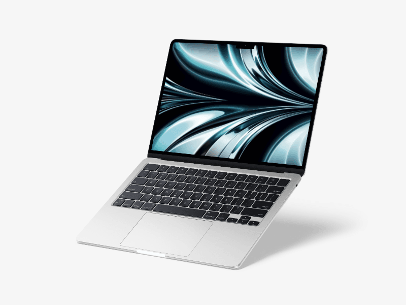 MacBook Air (2022) online mockup