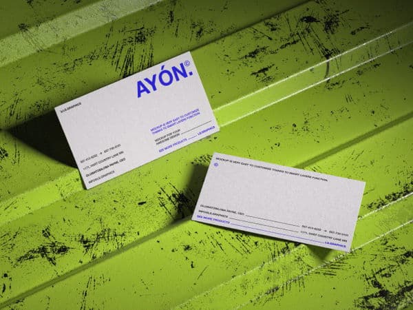 Business Сards online mockup