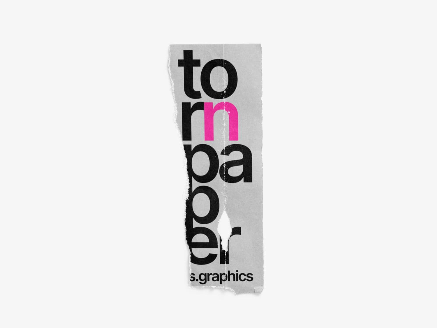 Torn Posters Textured online mockup