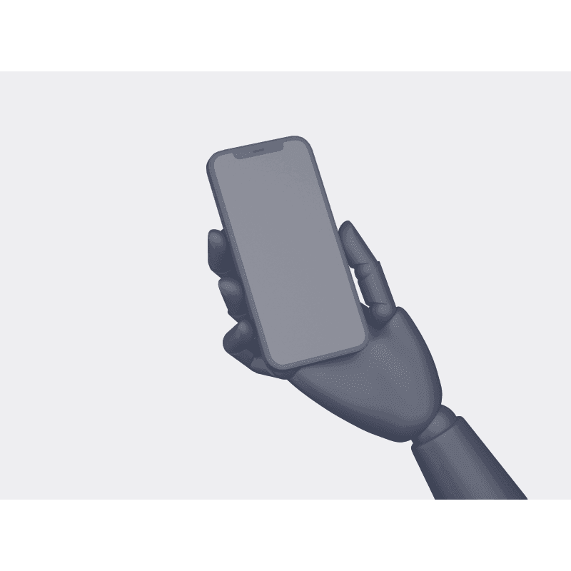 iPhone 12 Pro (Wooden Hands) online mockup