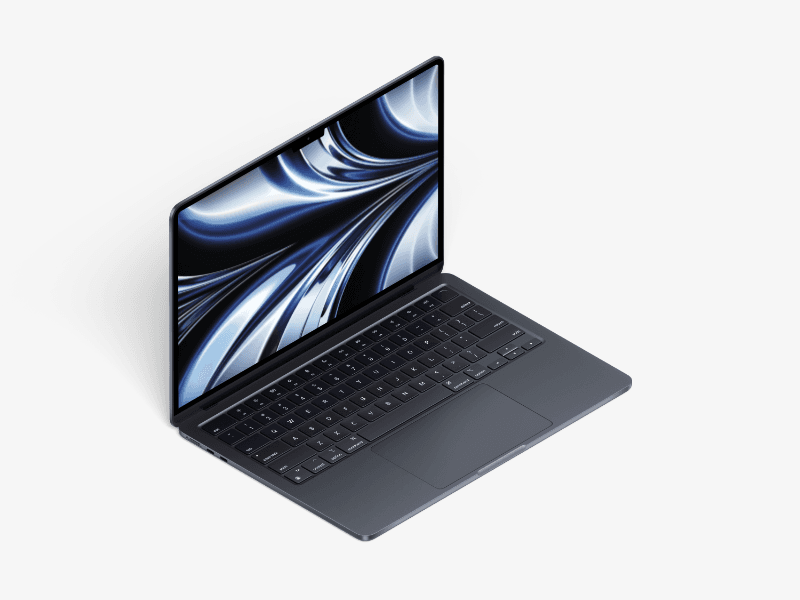 MacBook Air (2022) online mockup