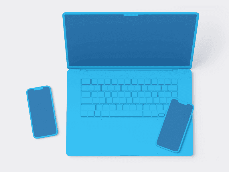 Apple Set online mockup