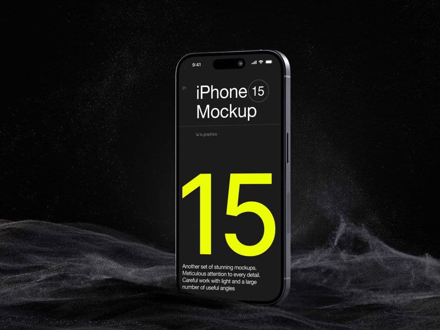 iPhone 15 Pro online mockup