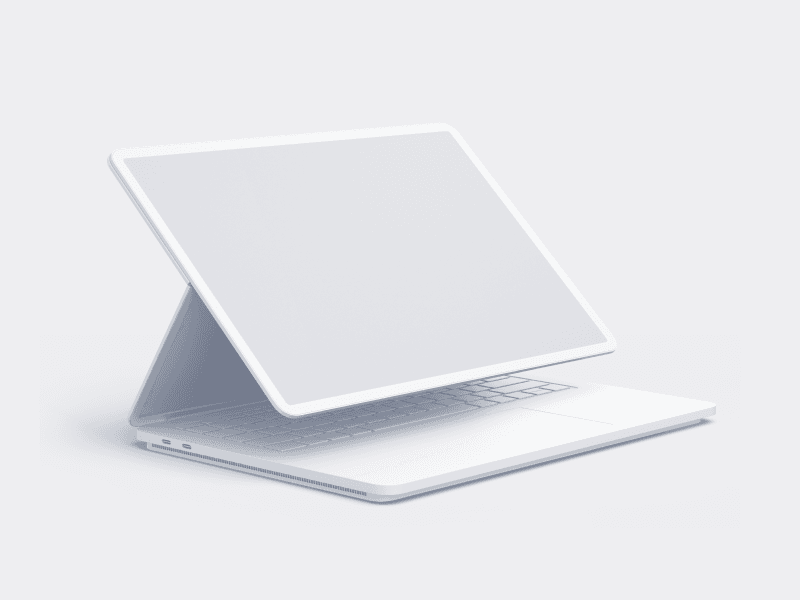 Surface Laptop Studio online mockup