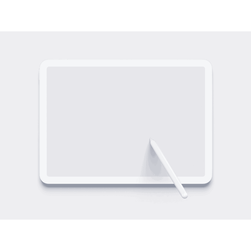 iPad Air 2020 online mockup