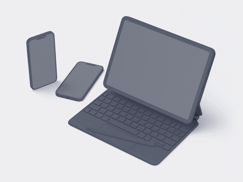Apple Set online mockup