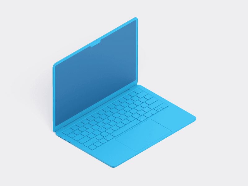 MacBook Air (2022) online mockup