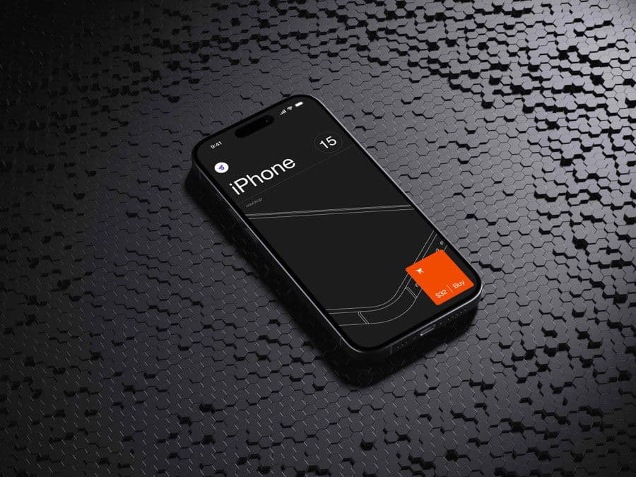 iPhone 15 Pro online mockup