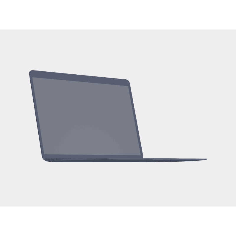 MacBook Air 13 online mockup