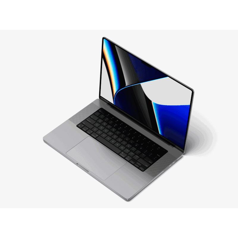 MacBook Pro 16 online mockup