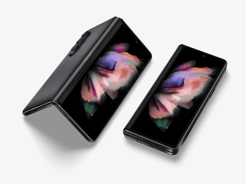 Samsung Galaxy Z Fold 3 online mockup