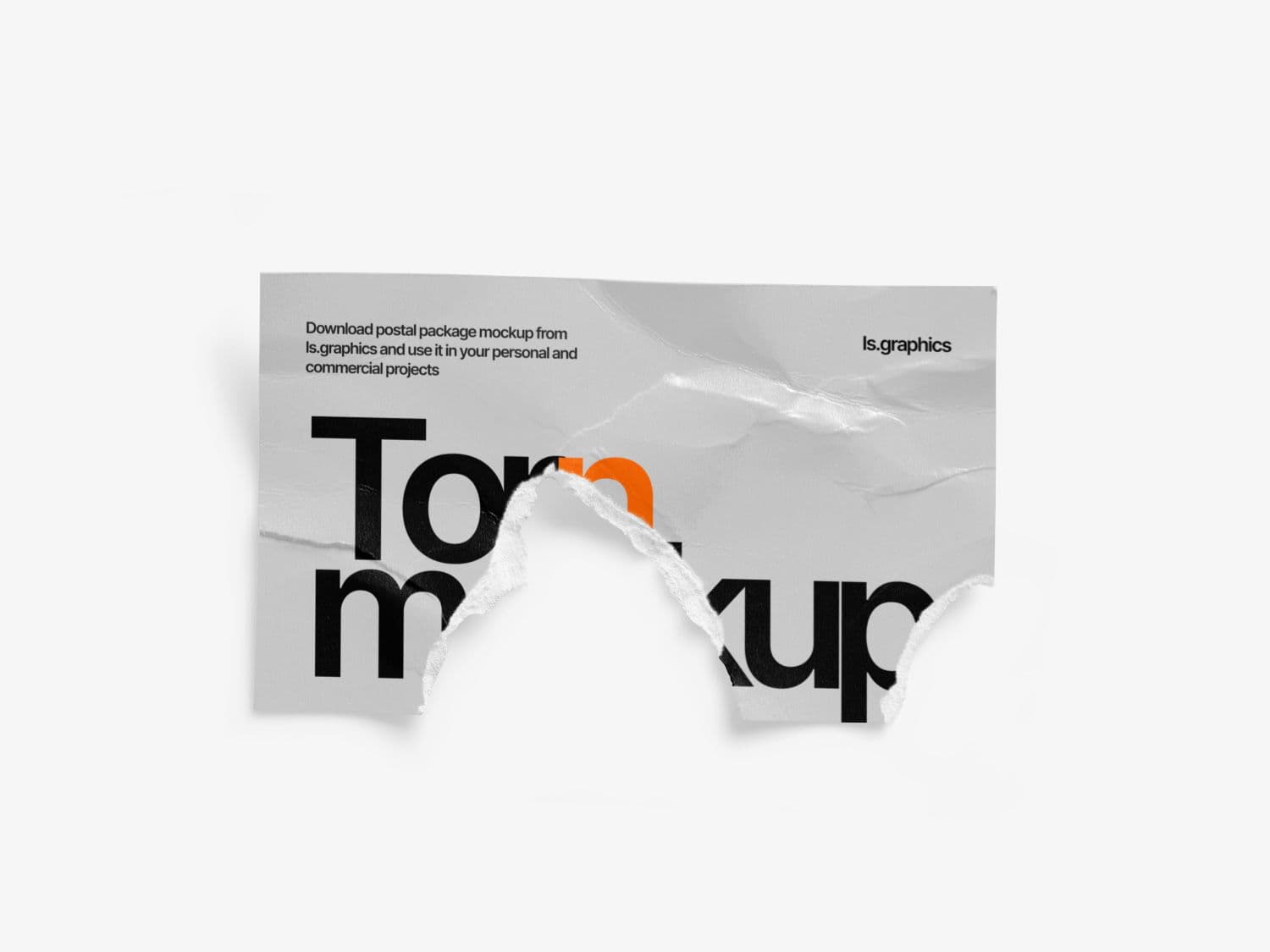 Torn Posters Glossy online mockup
