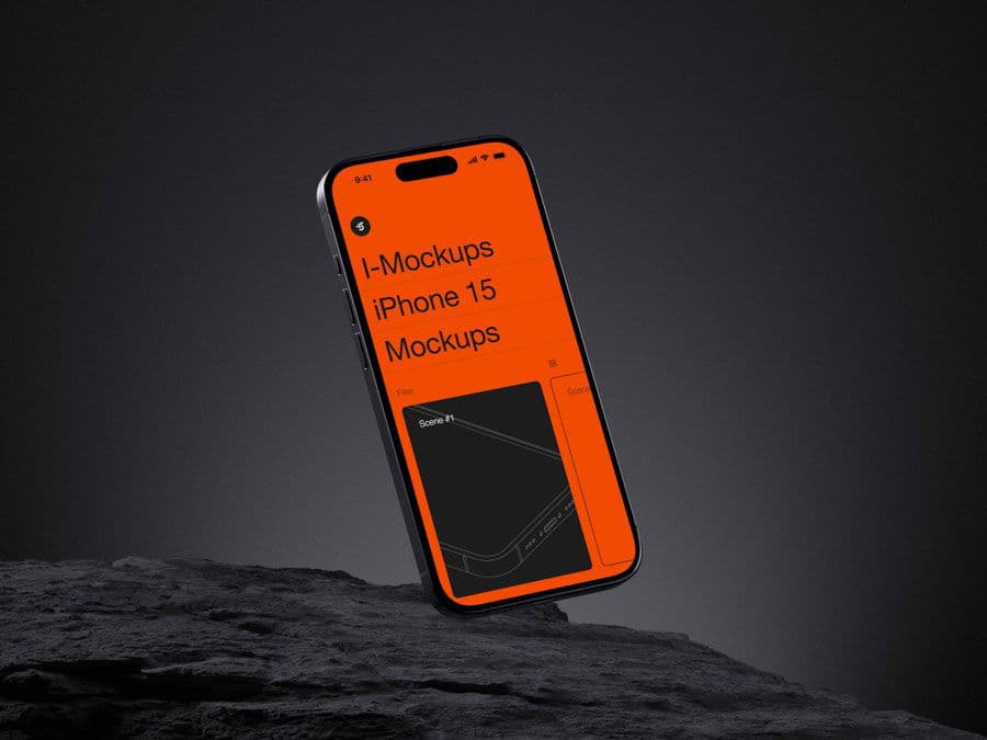 iPhone 15 Pro online mockup