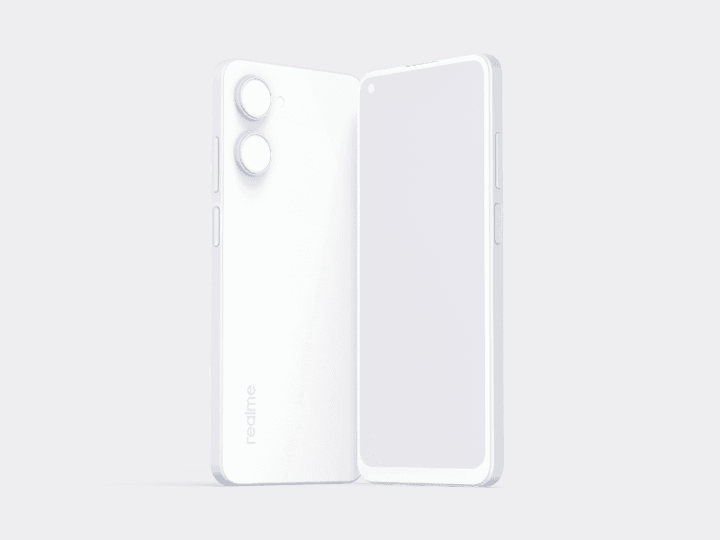 Realme 10 online mockup