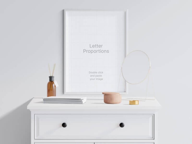 Frames online mockup