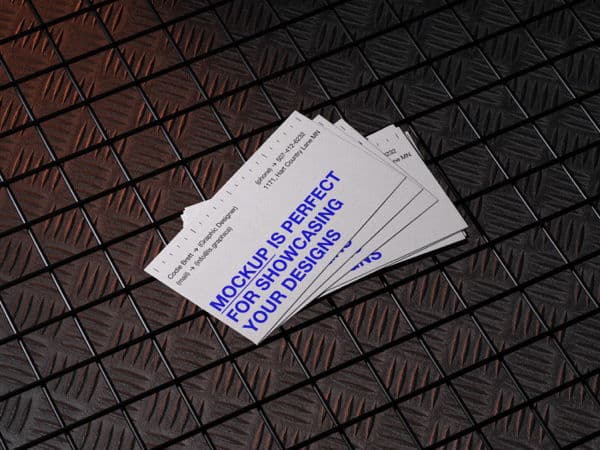 Business Сard online mockup