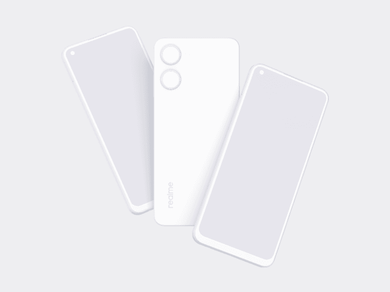 Realme 10 online mockup