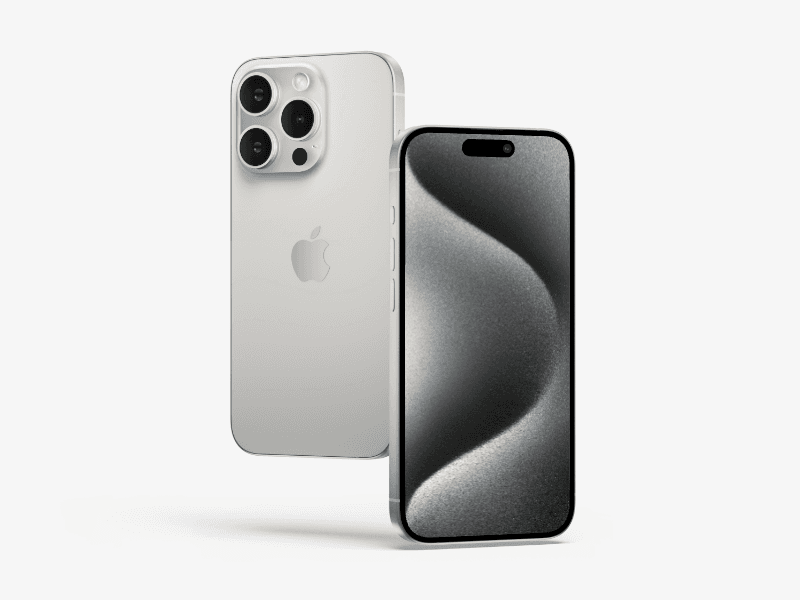 iPhone 15 Pro online mockup
