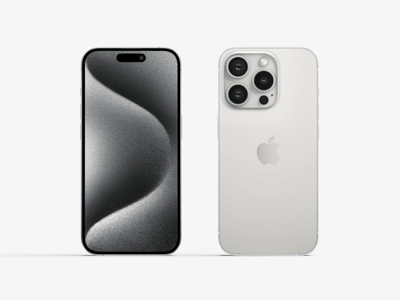 iPhone 15 Pro online mockup