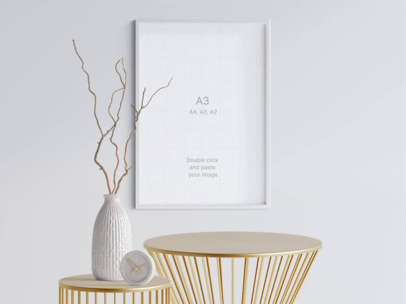 Frames online mockup