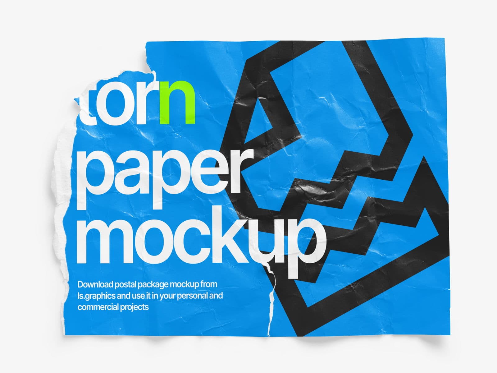 Torn Posters Glossy online mockup