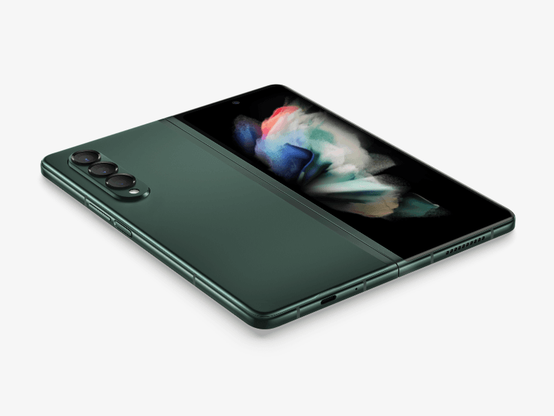 Samsung Galaxy Z Fold 3 online mockup
