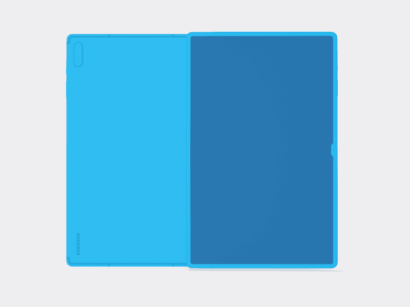 Galaxy Tab S8 Ultra online mockup