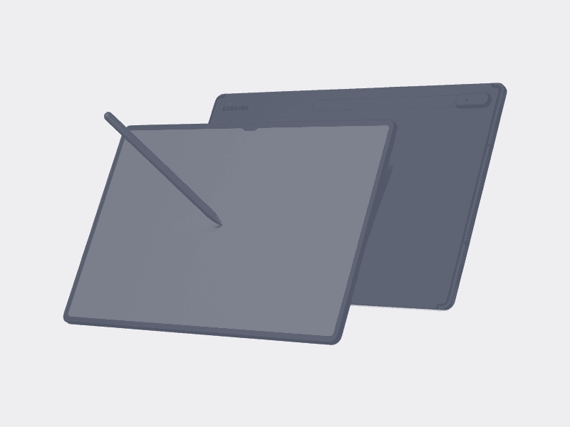 Galaxy Tab S8 Ultra online mockup