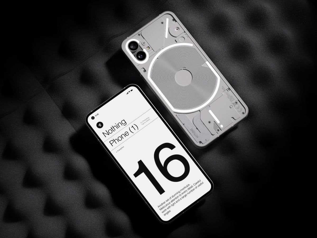 Nothing Phone 1 online mockup
