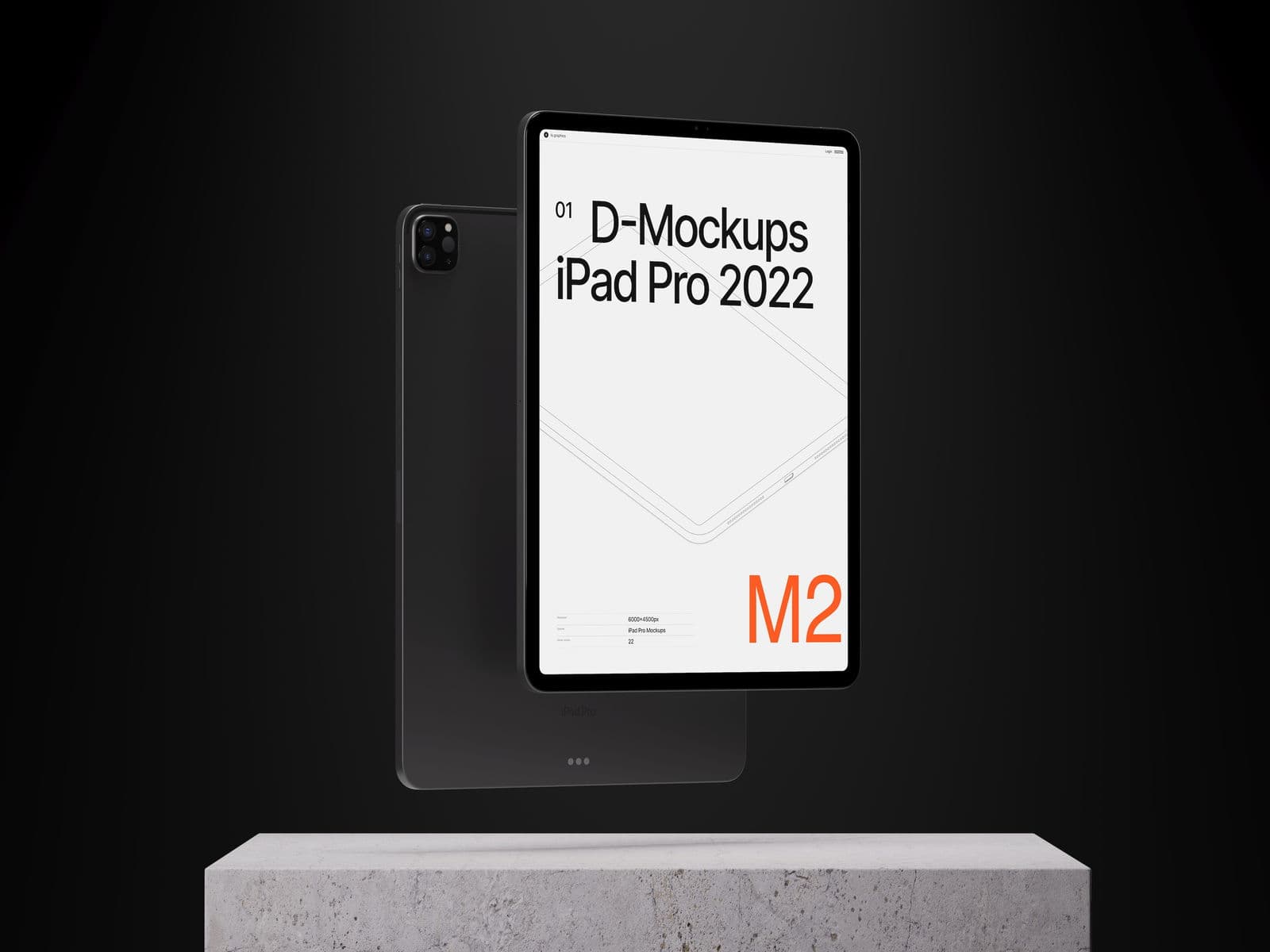 iPad Pro (2022) online mockup