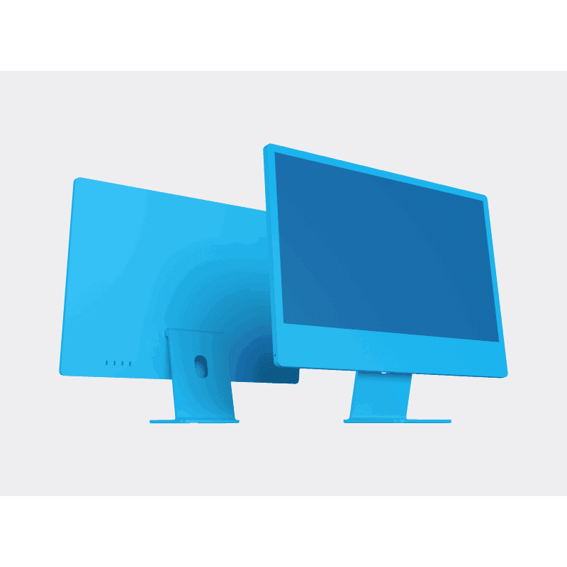 iMac 24 inch online mockup