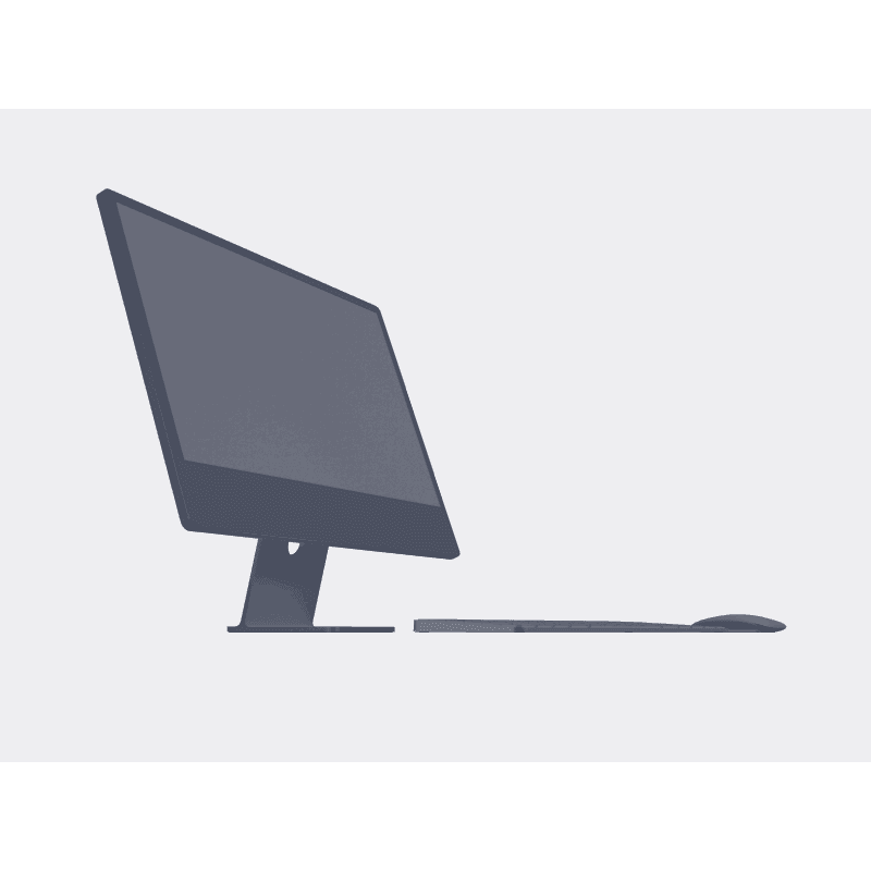iMac 24 inch online mockup