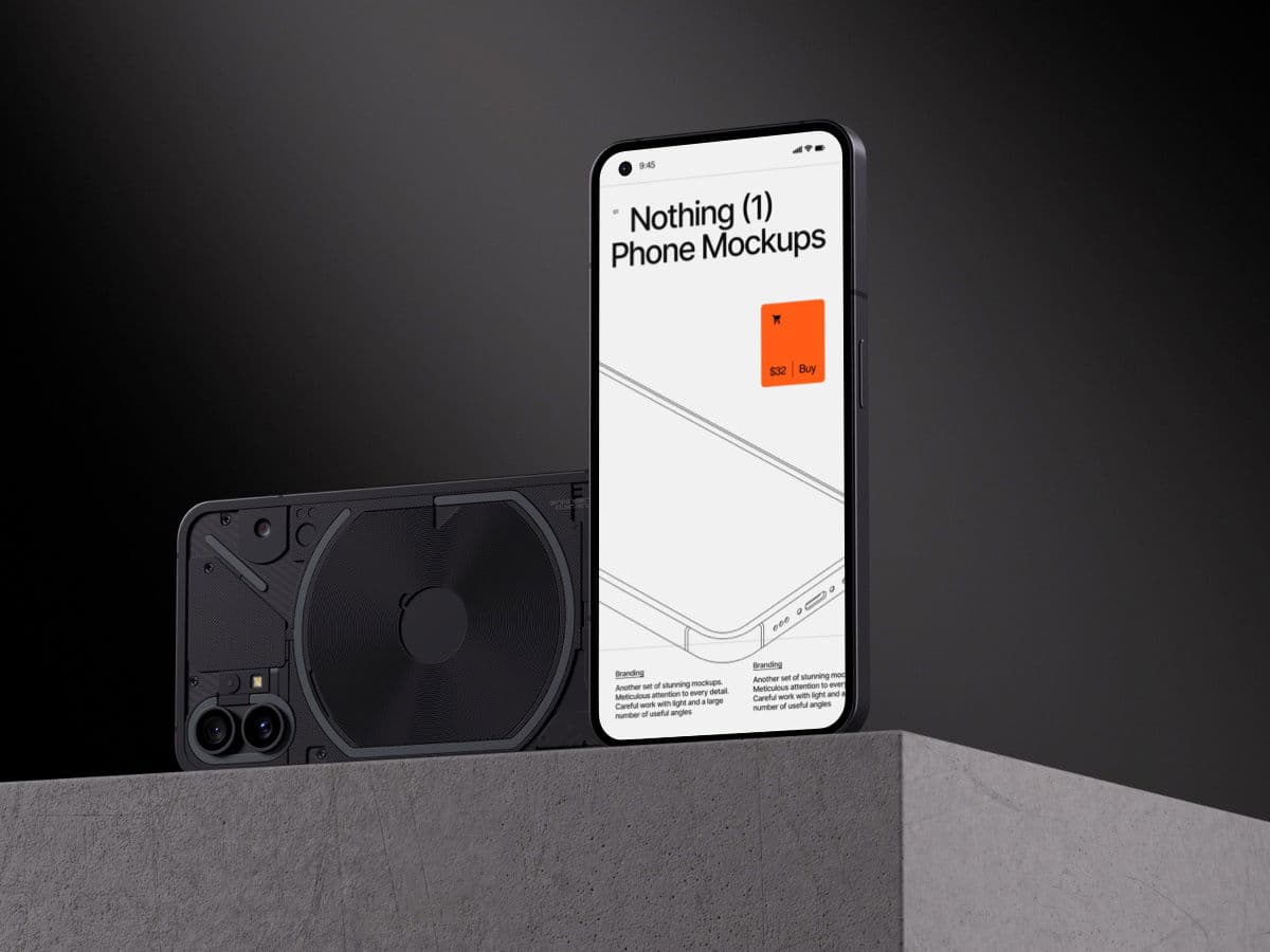 Nothing Phone 1 online mockup