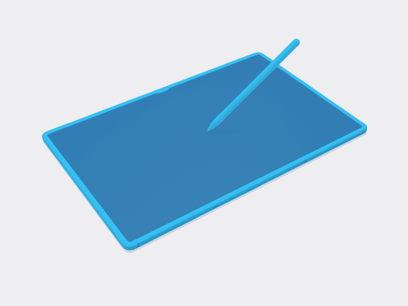 Galaxy Tab S8 Ultra online mockup