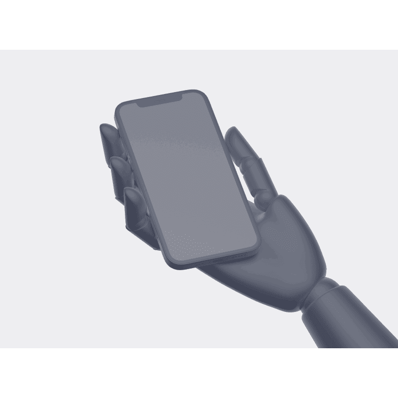 iPhone 12 Pro (Wooden Hands) online mockup