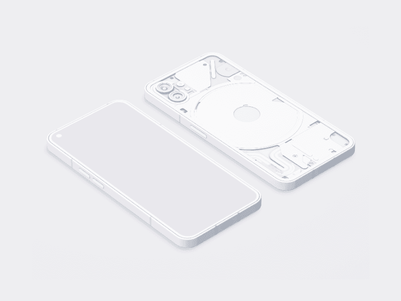 Nothing Phone 1 online mockup