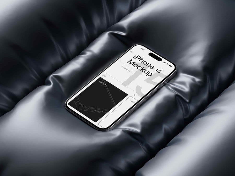 iPhone 15 Pro online mockup