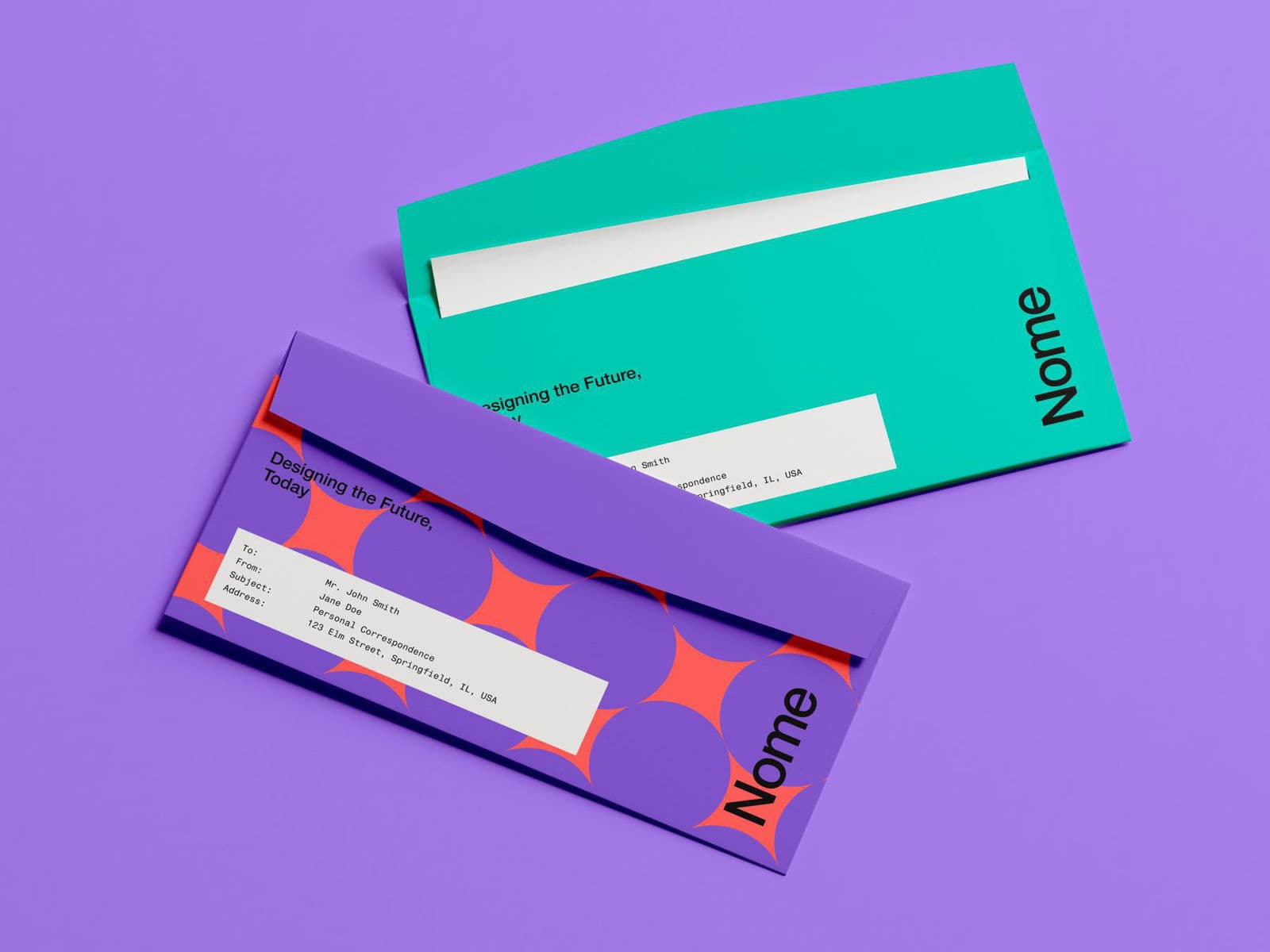 Nome online mockup